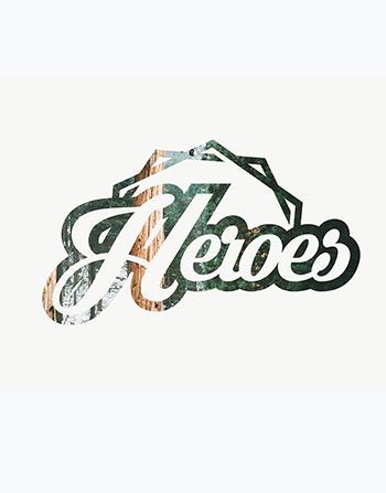 Heros logo ontwerp